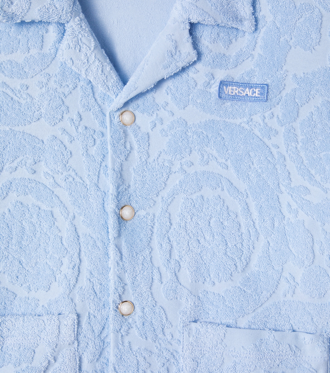 Chemise en coton mélangé | Versace Kids