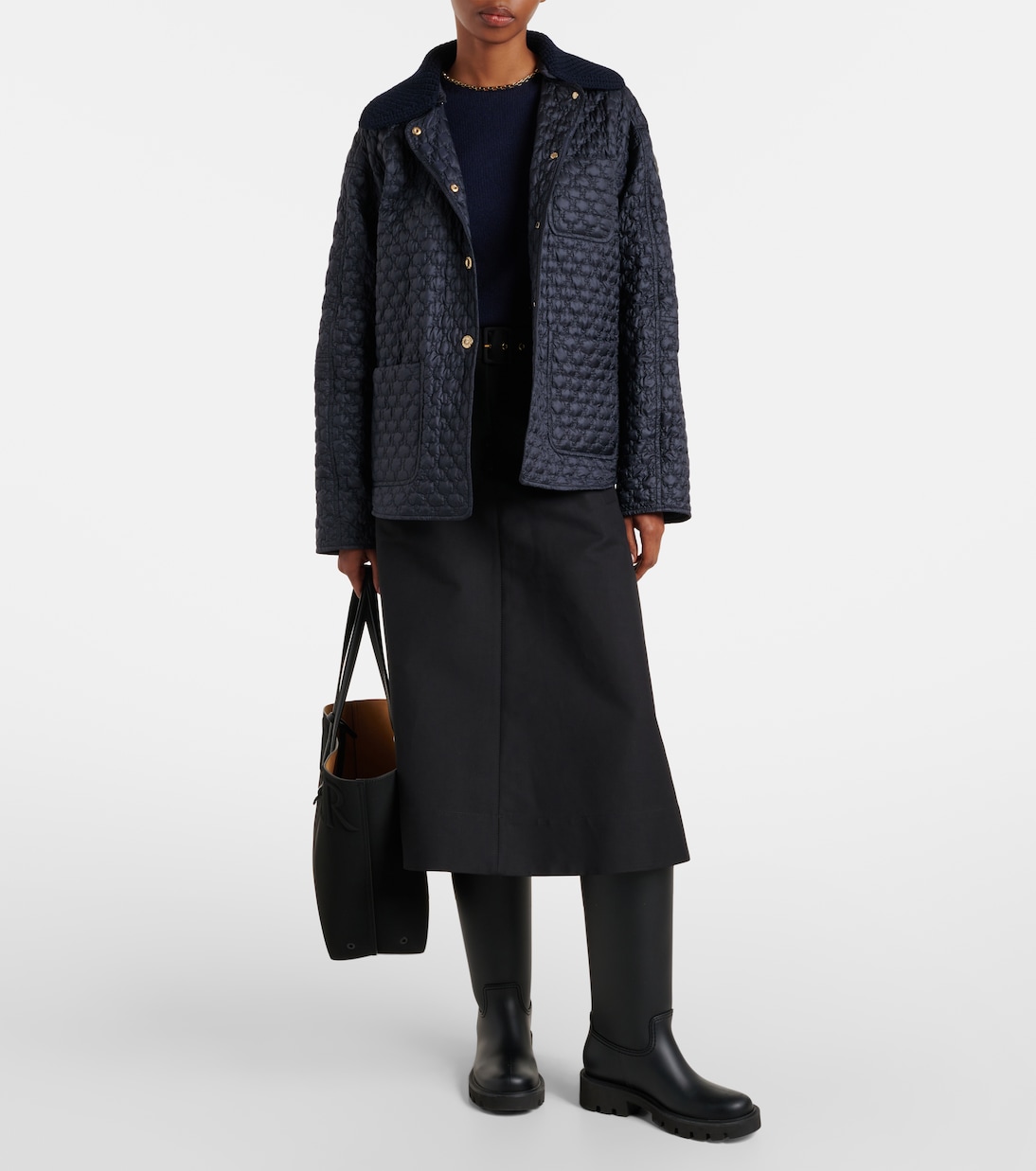 Raray belted down jacket | Moncler
