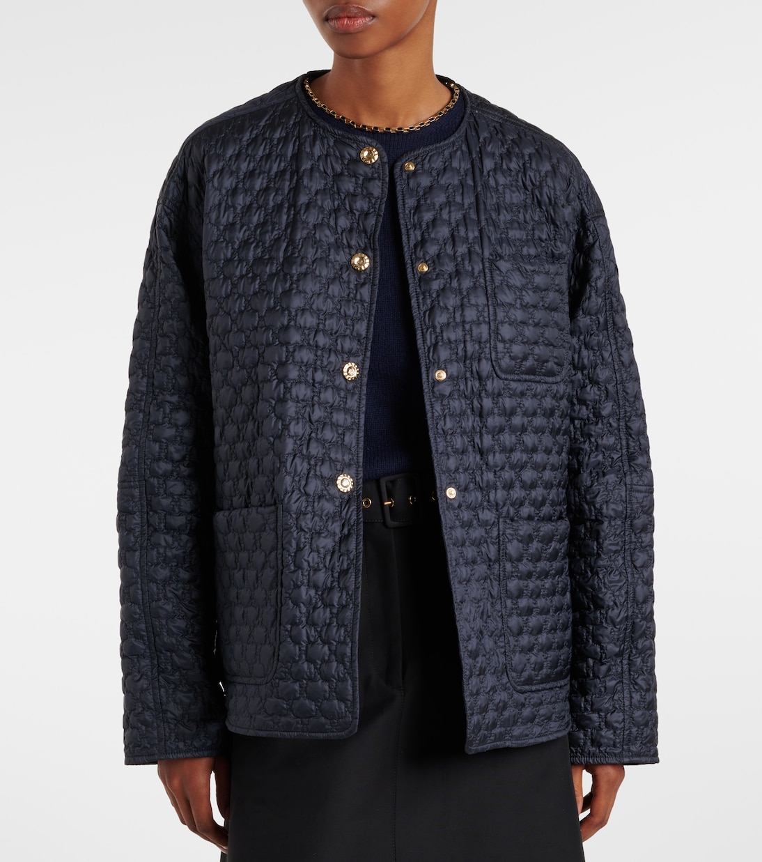 Raray belted down jacket | Moncler