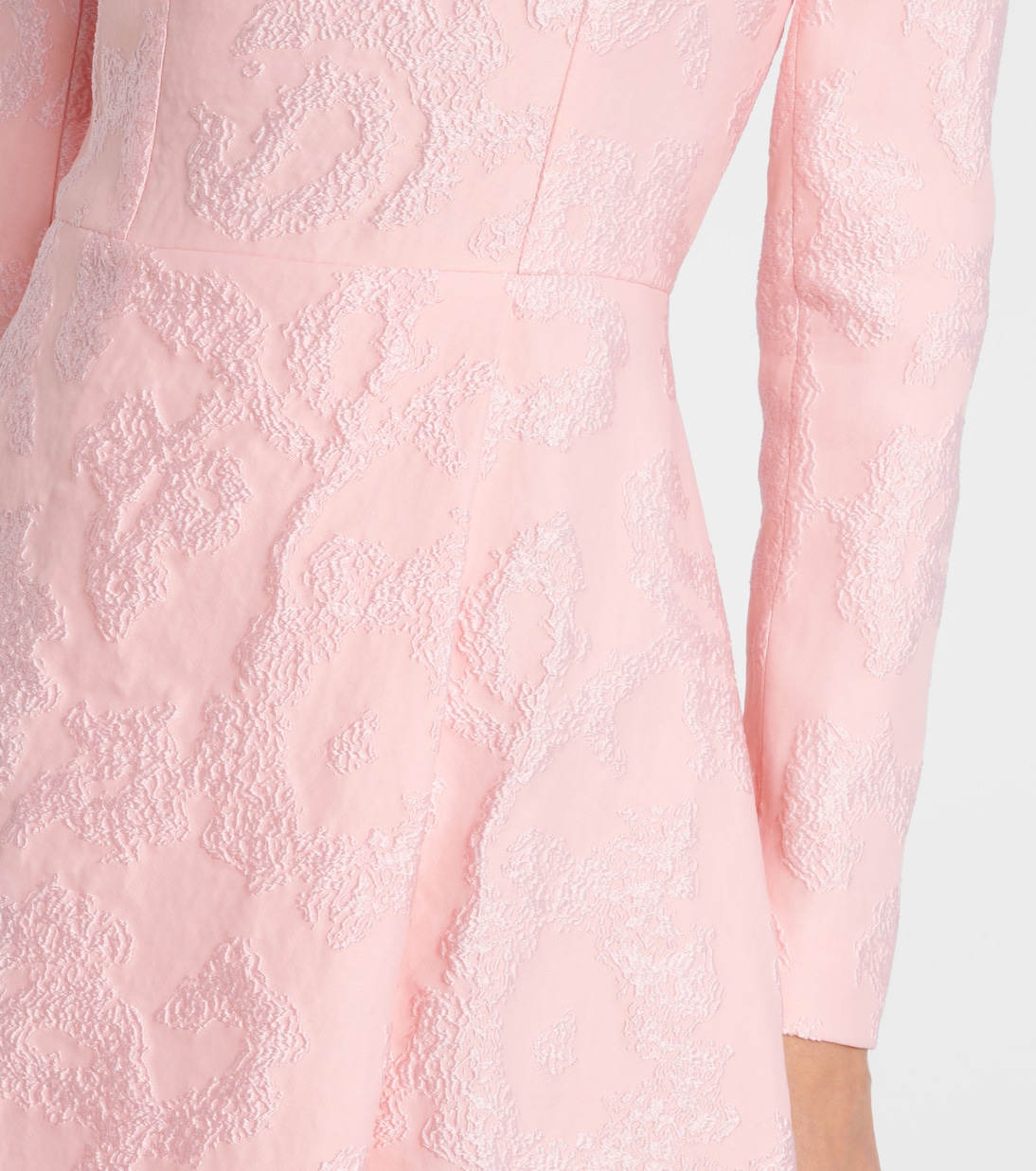 Glenda embroidered crêpe midi dress | Emilia Wickstead