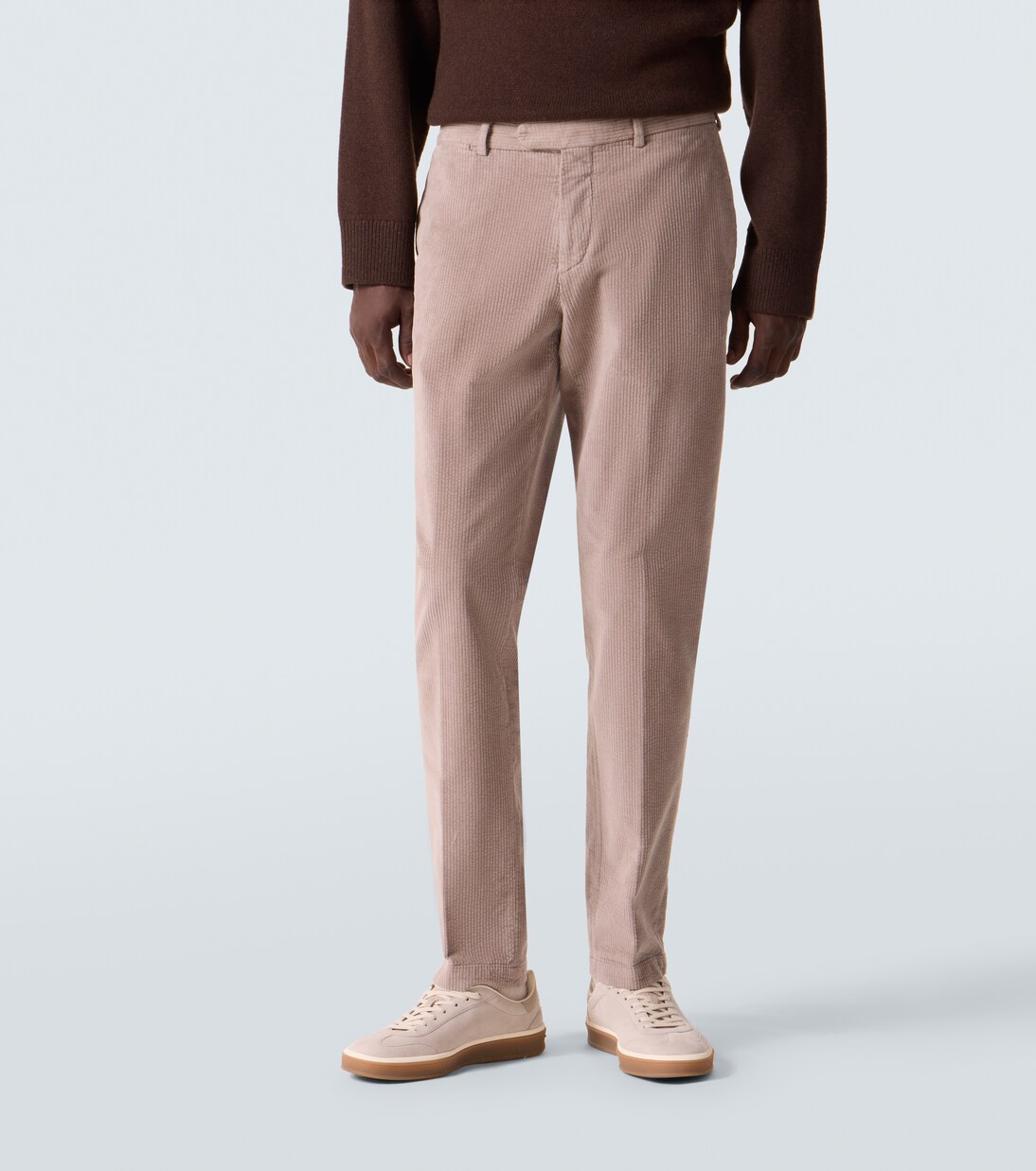 Pantaloni slim in velluto a coste di cotone | Thom Sweeney