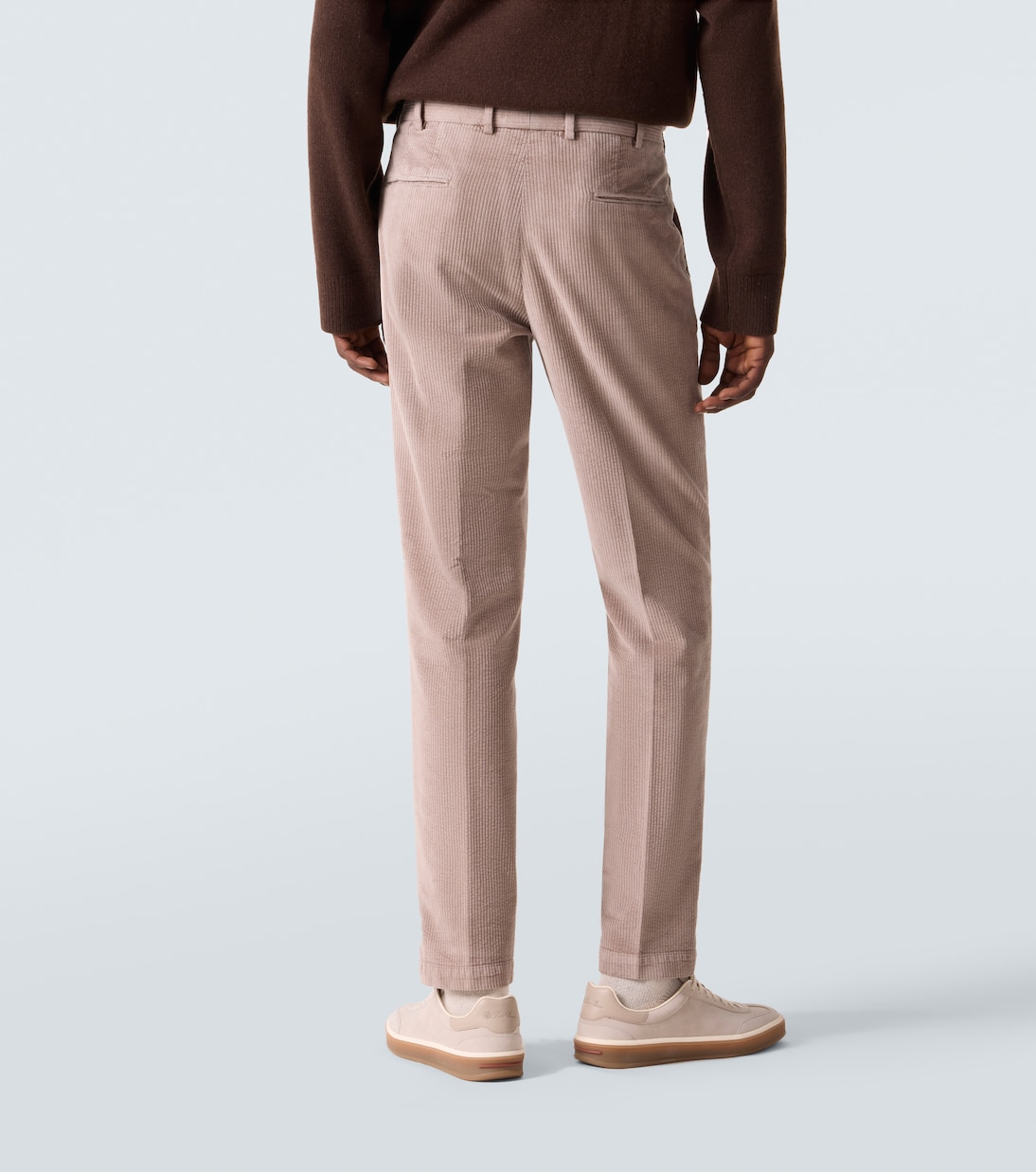 Pantaloni slim in velluto a coste di cotone | Thom Sweeney