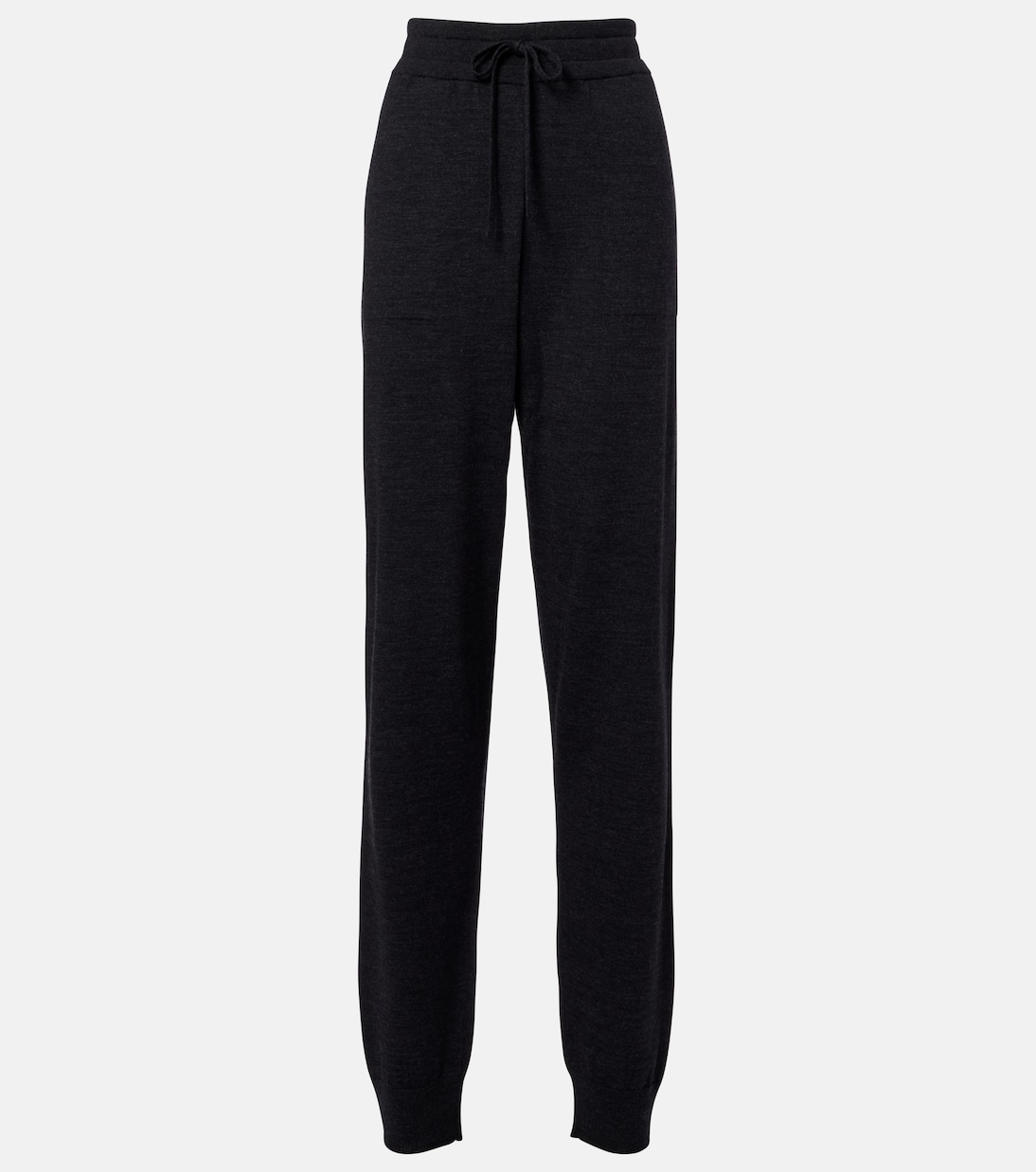Knitted virgin wool straight-leg pants | Tod's