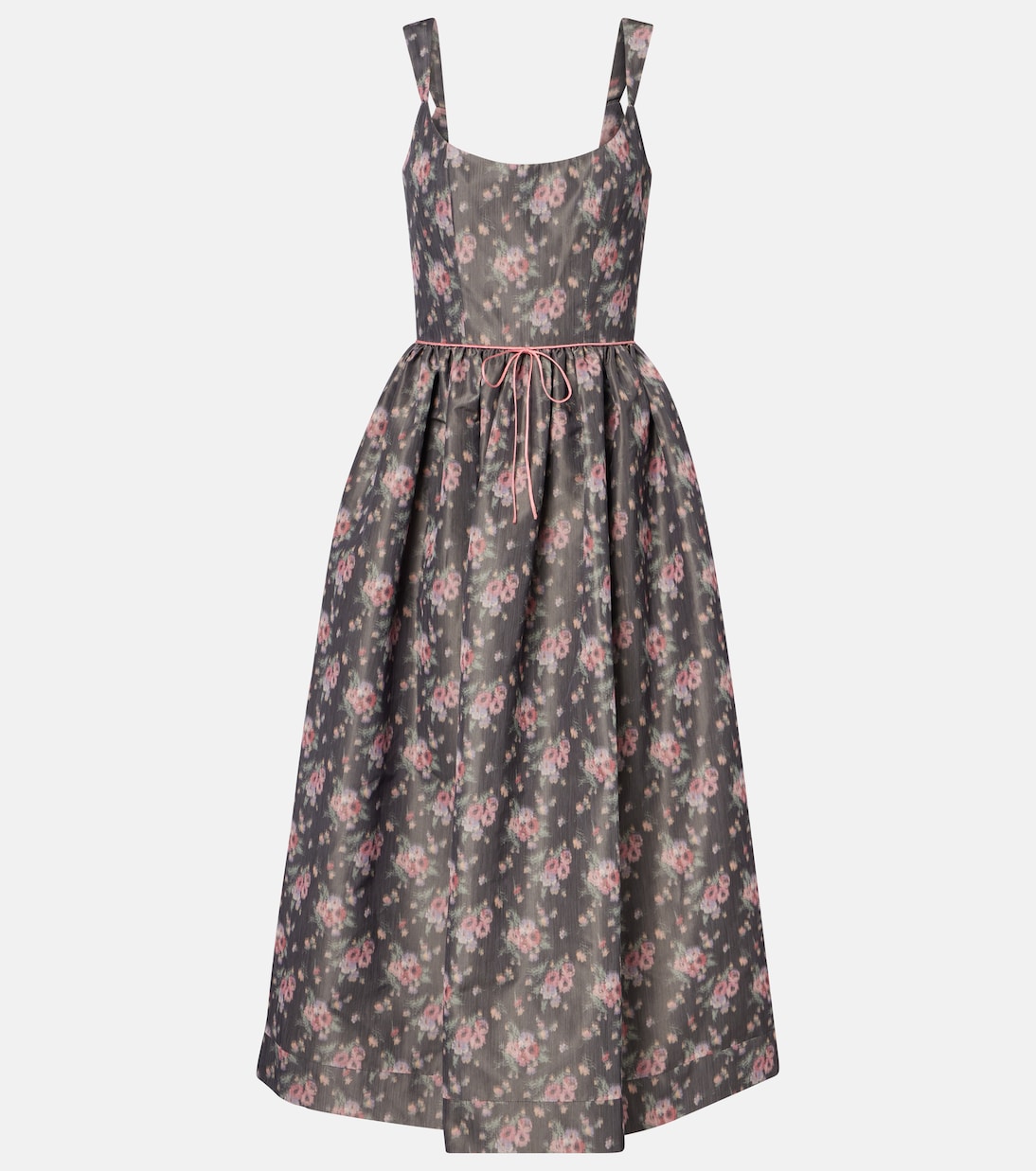Robe midi Apple à fleurs | Markarian