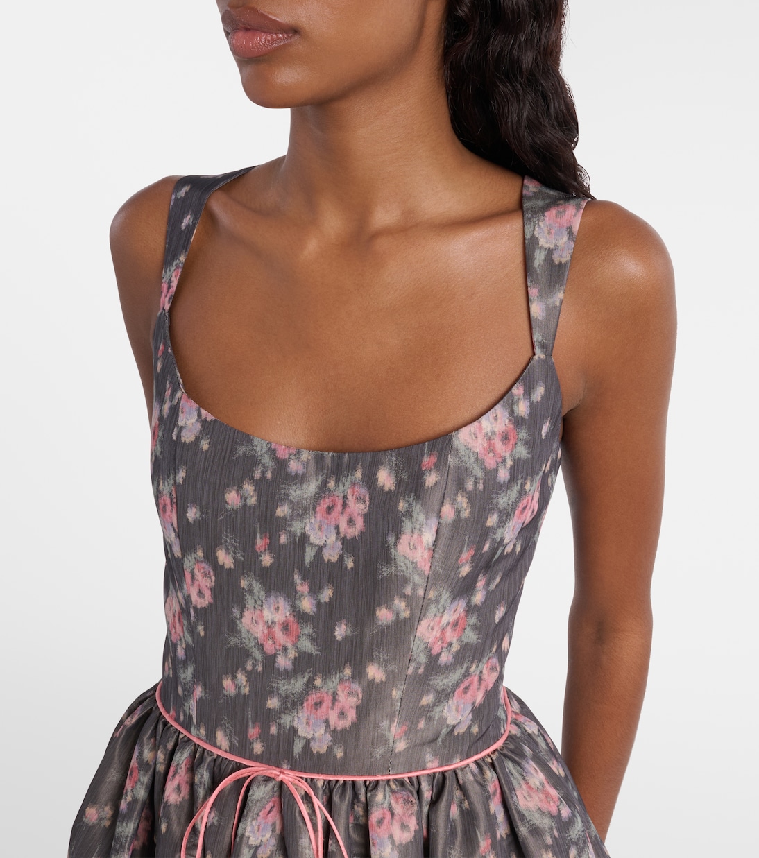 Robe midi Apple à fleurs | Markarian
