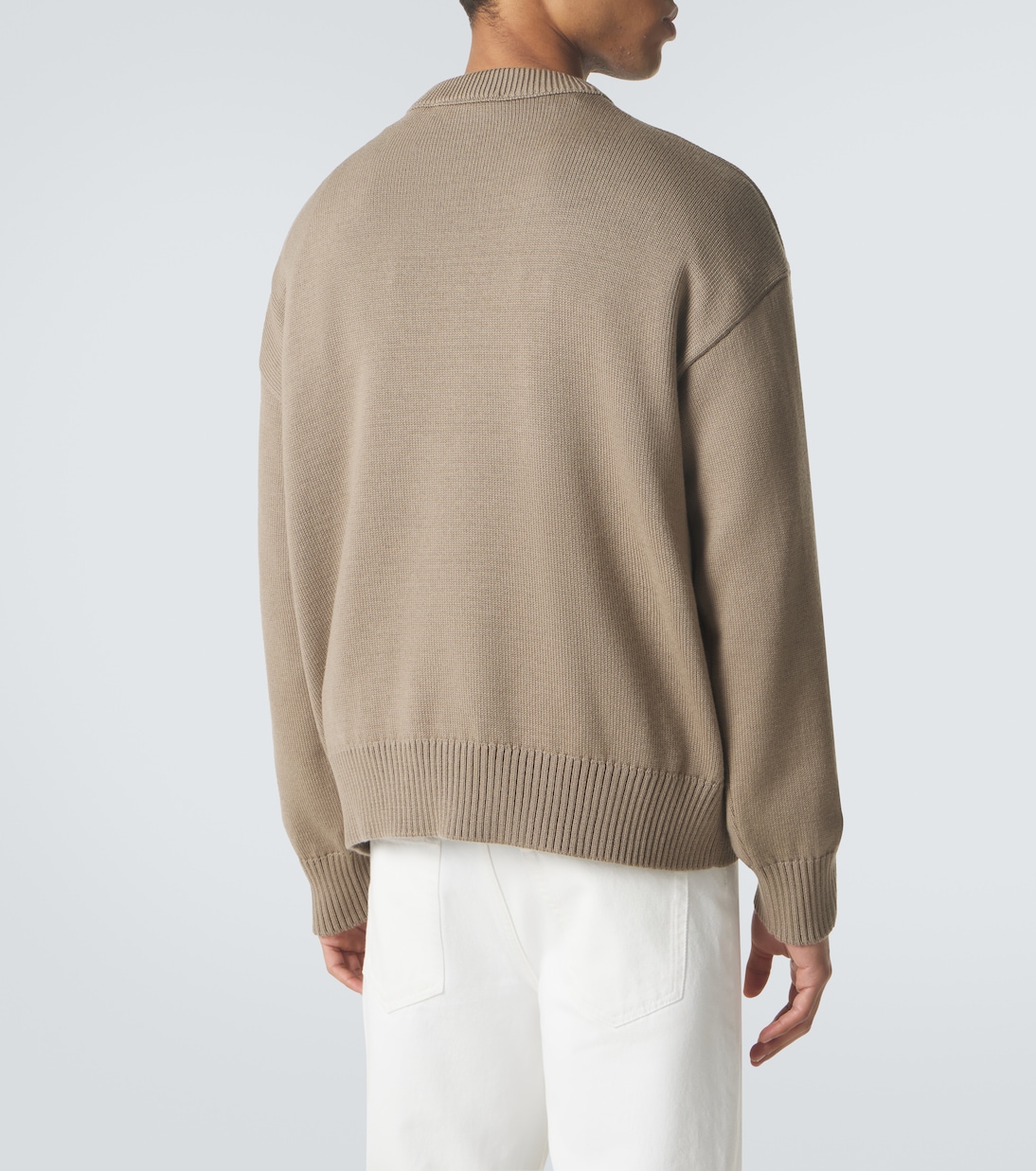 Ami De Cœur wool and cotton sweater | Ami Paris