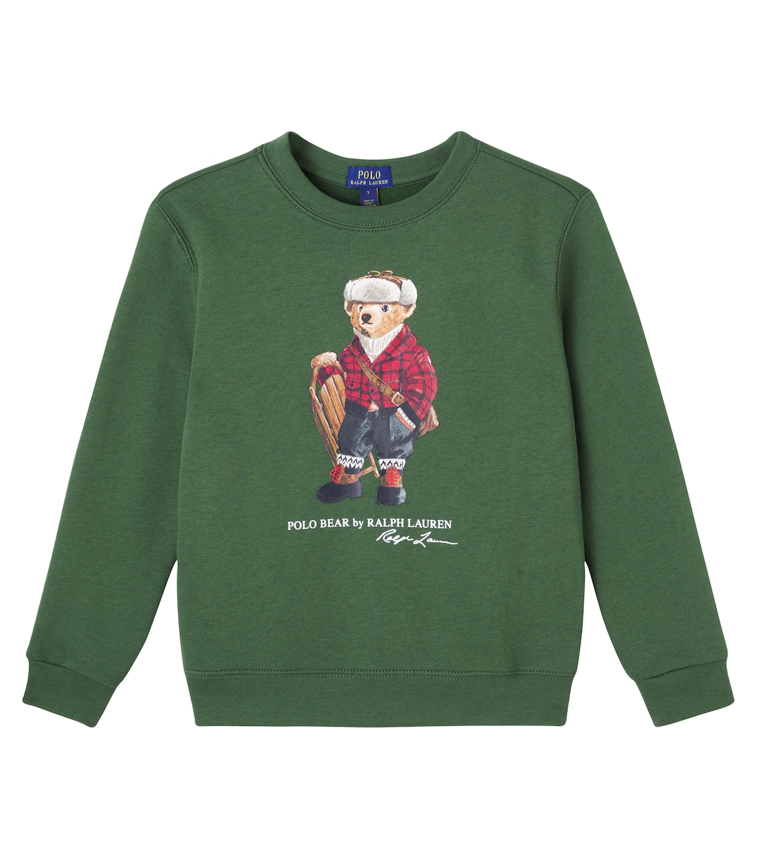 Polo Bear cotton-blend jersey sweatshirt | Polo Ralph Lauren Kids