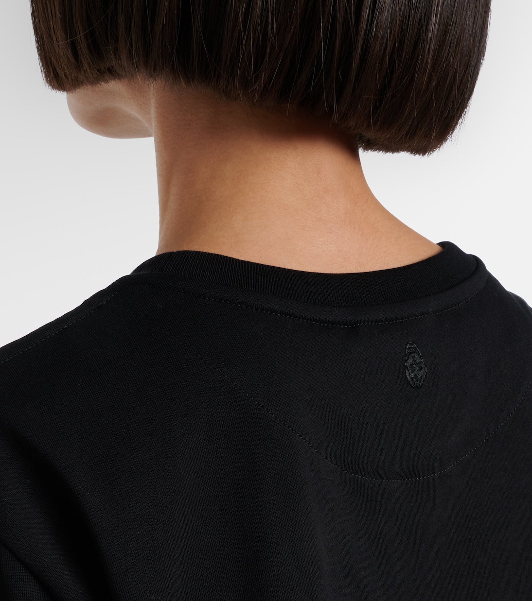 Cotton lace T-shirt | McQueen