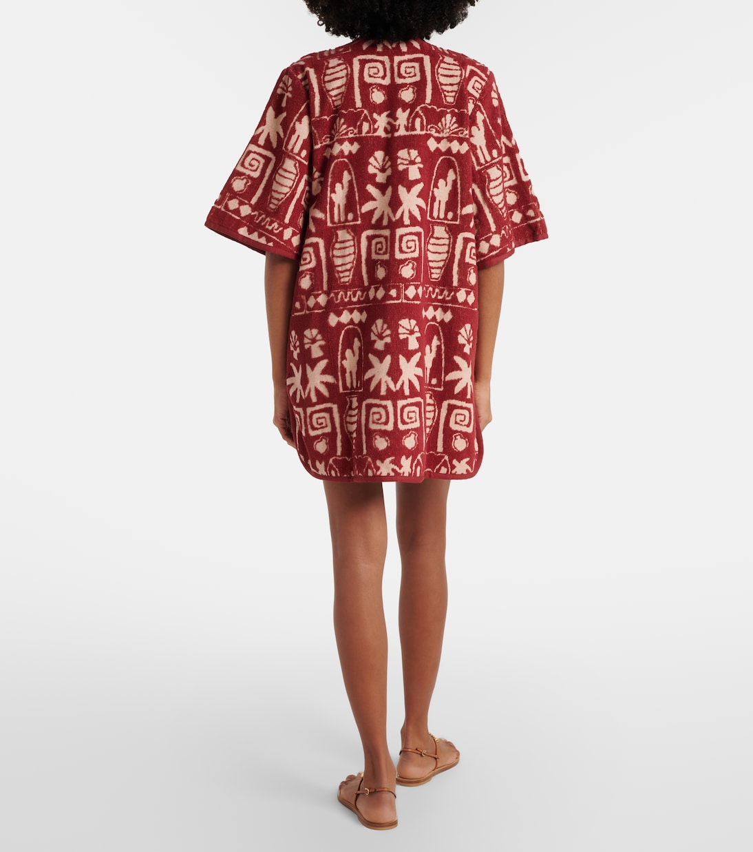 x LRNCE Maya cotton minidress | Alémais