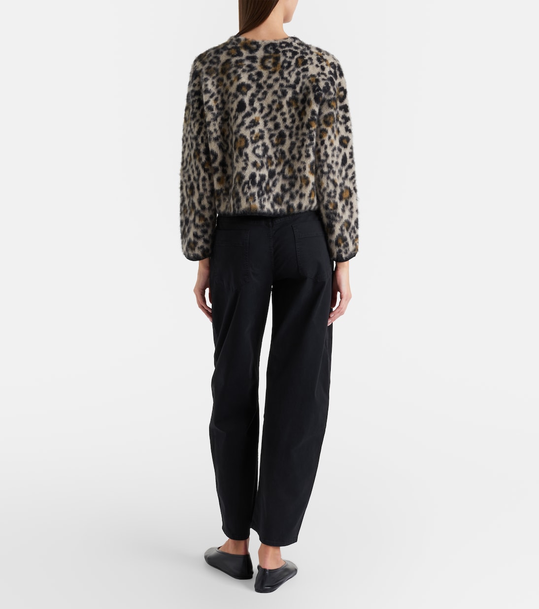 Tribeca cotton twill barrel-leg pants | Nili Lotan