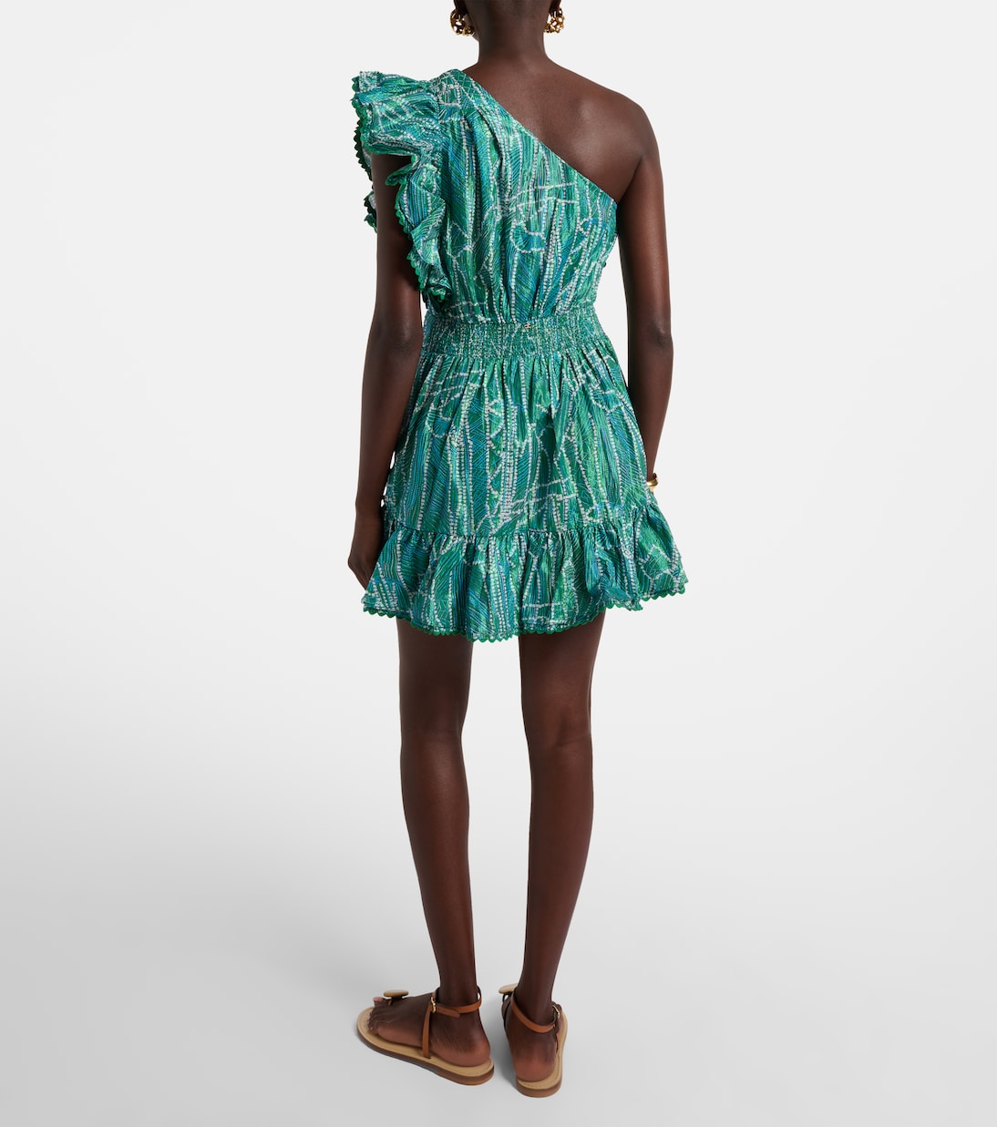 Abito corto Corinne in misto cotone | Poupette St Barth