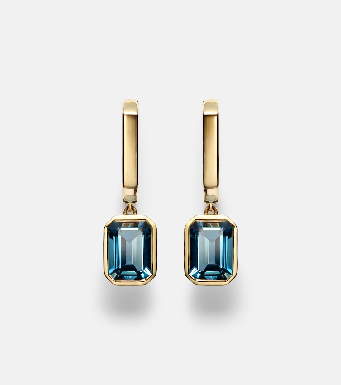 Orecchini pendenti in oro 18kt (750/1000) con topazio | Bucherer Fine Jewellery