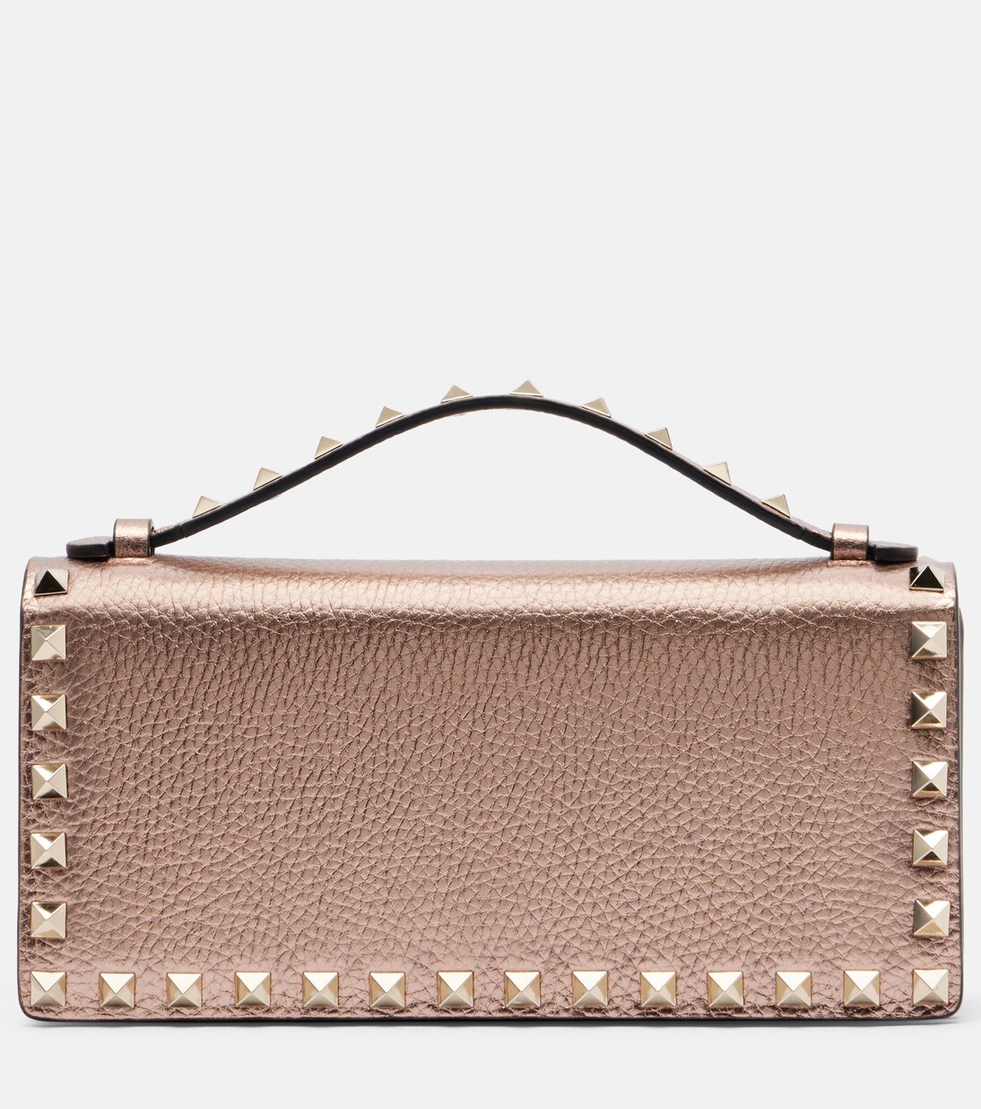 Rockstud Mini metallic leather crossbody bag | Valentino Garavani