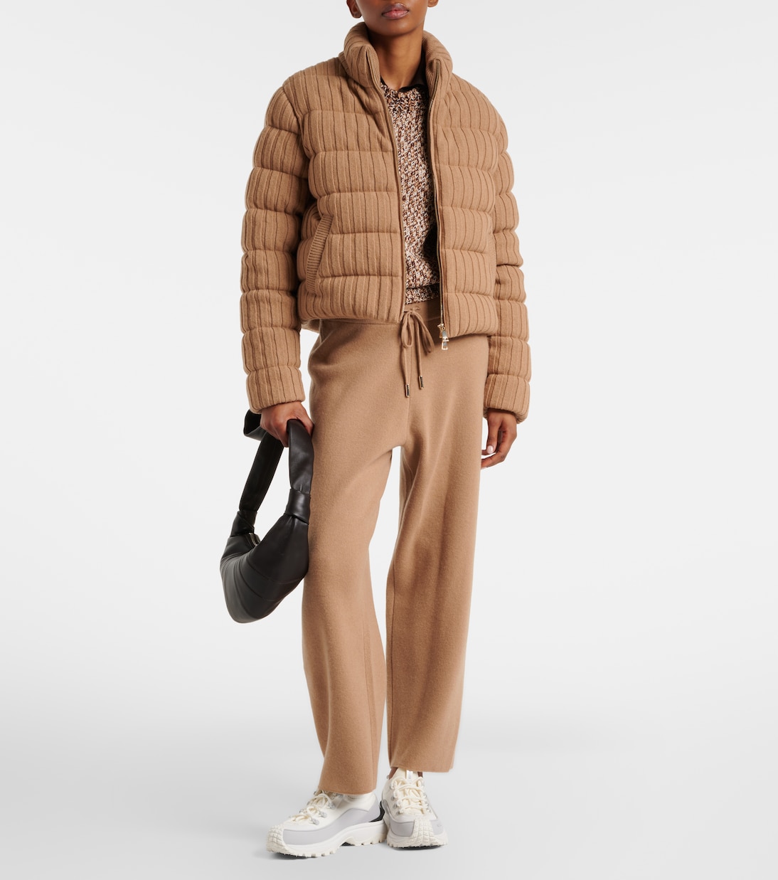 Daunenjacke aus Wolle und Kaschmir | Moncler