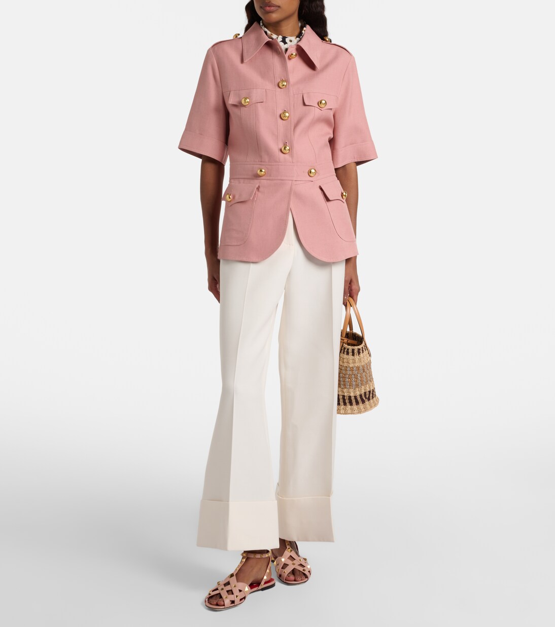 Studdy leather sandals | Valentino Garavani