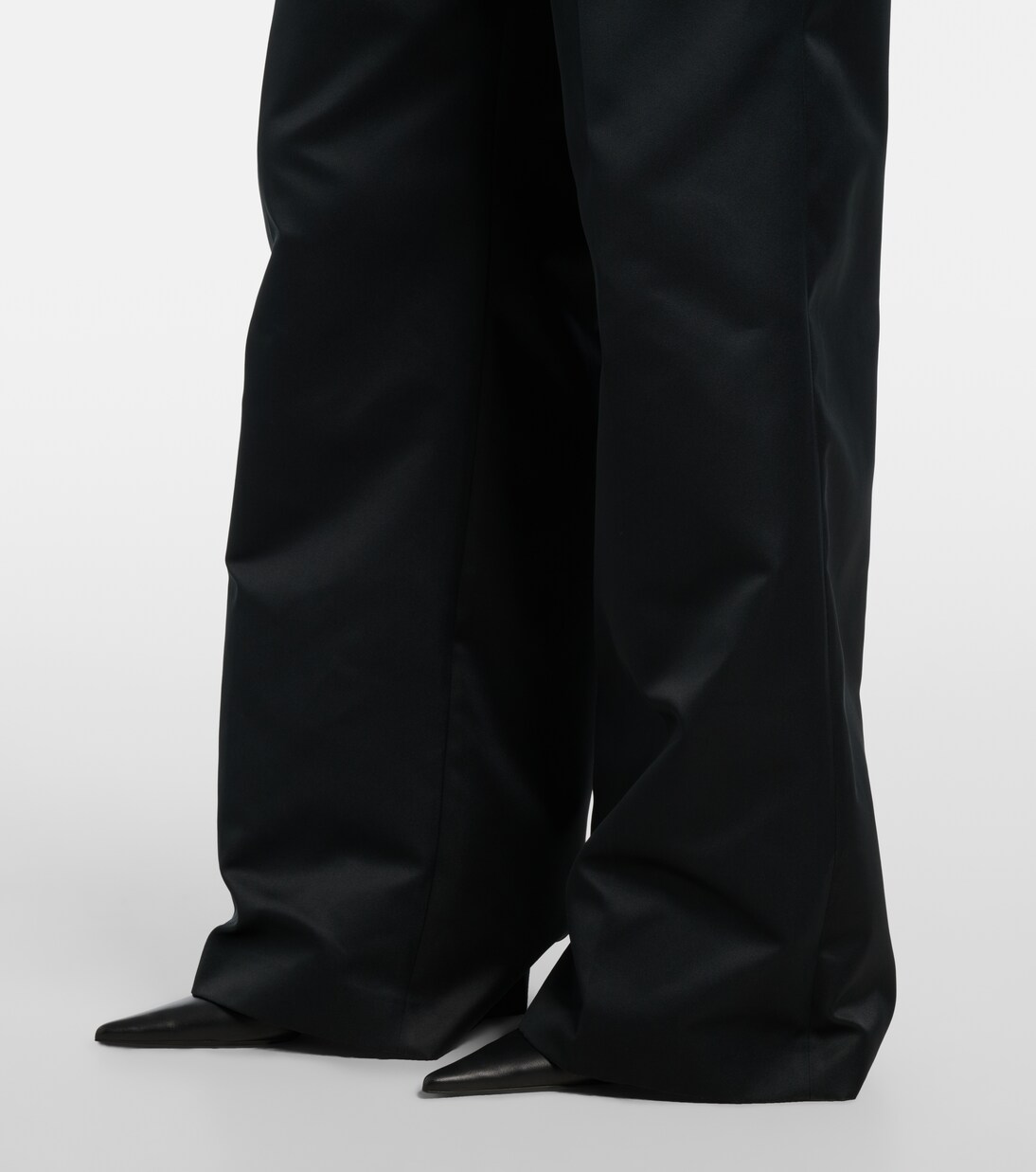 Weite Hose Brickell aus Satin | The Frankie Shop