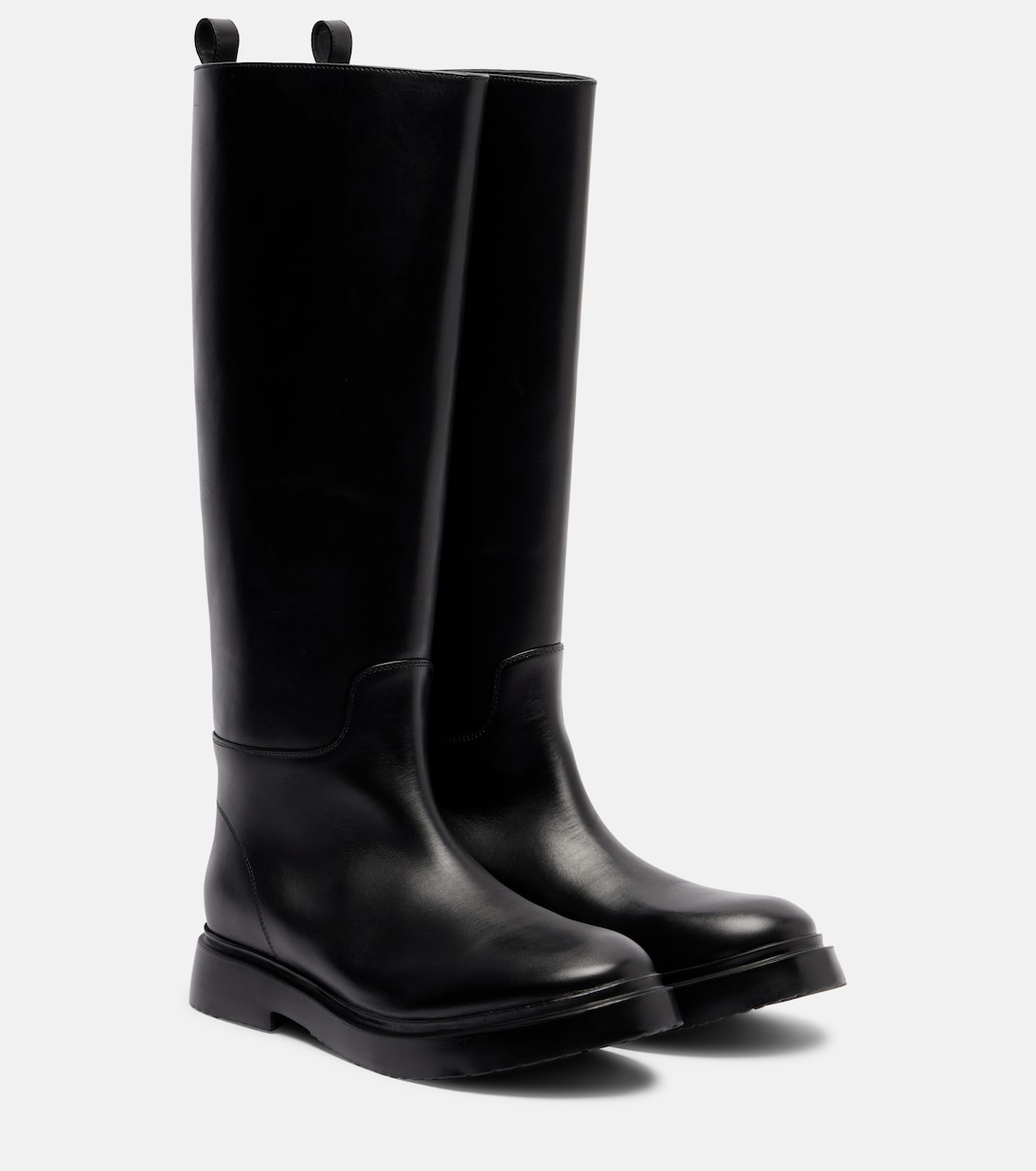 Bank leather knee-high boots | Proenza Schouler