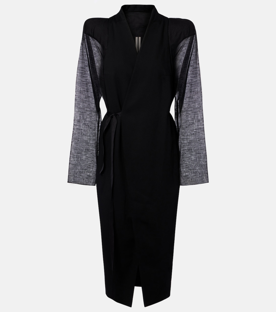 Cyclops wool wrap coat | Rick Owens