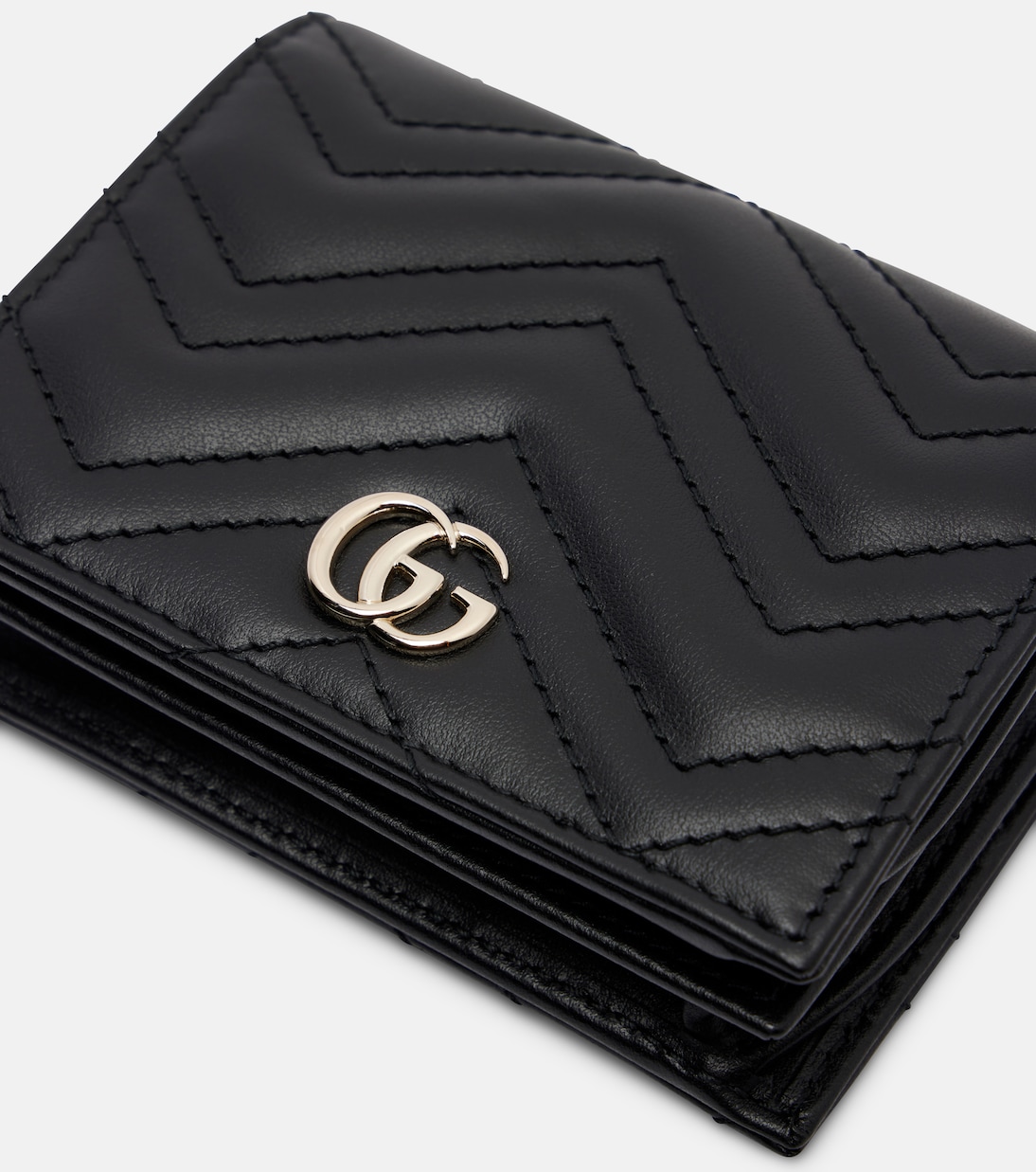 GG Marmont Small leather wallet | Gucci