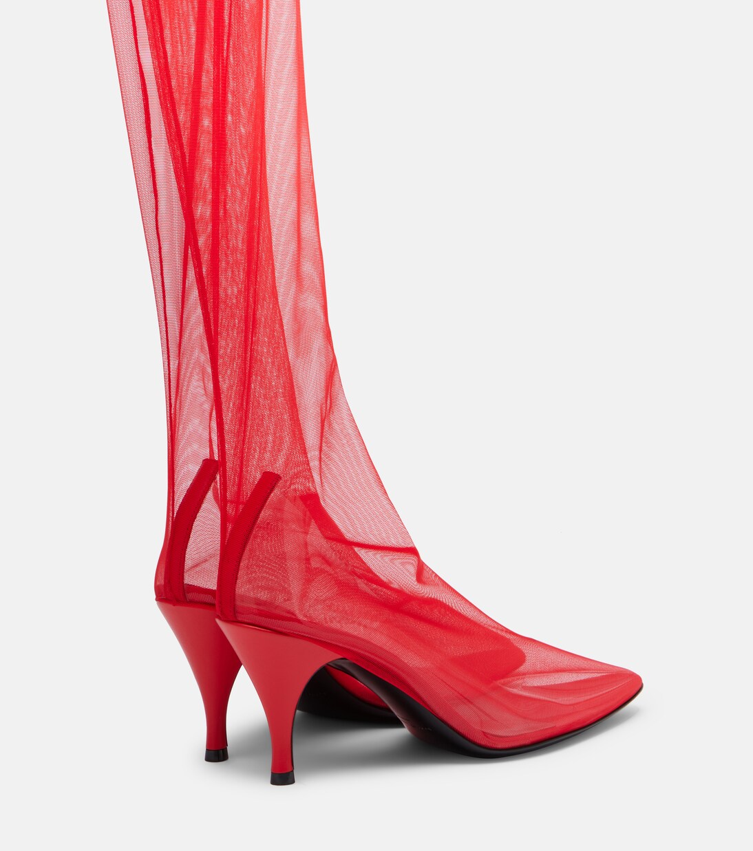 Sheer Perfection 메쉬 오버더니 부츠 | Herbert Levine