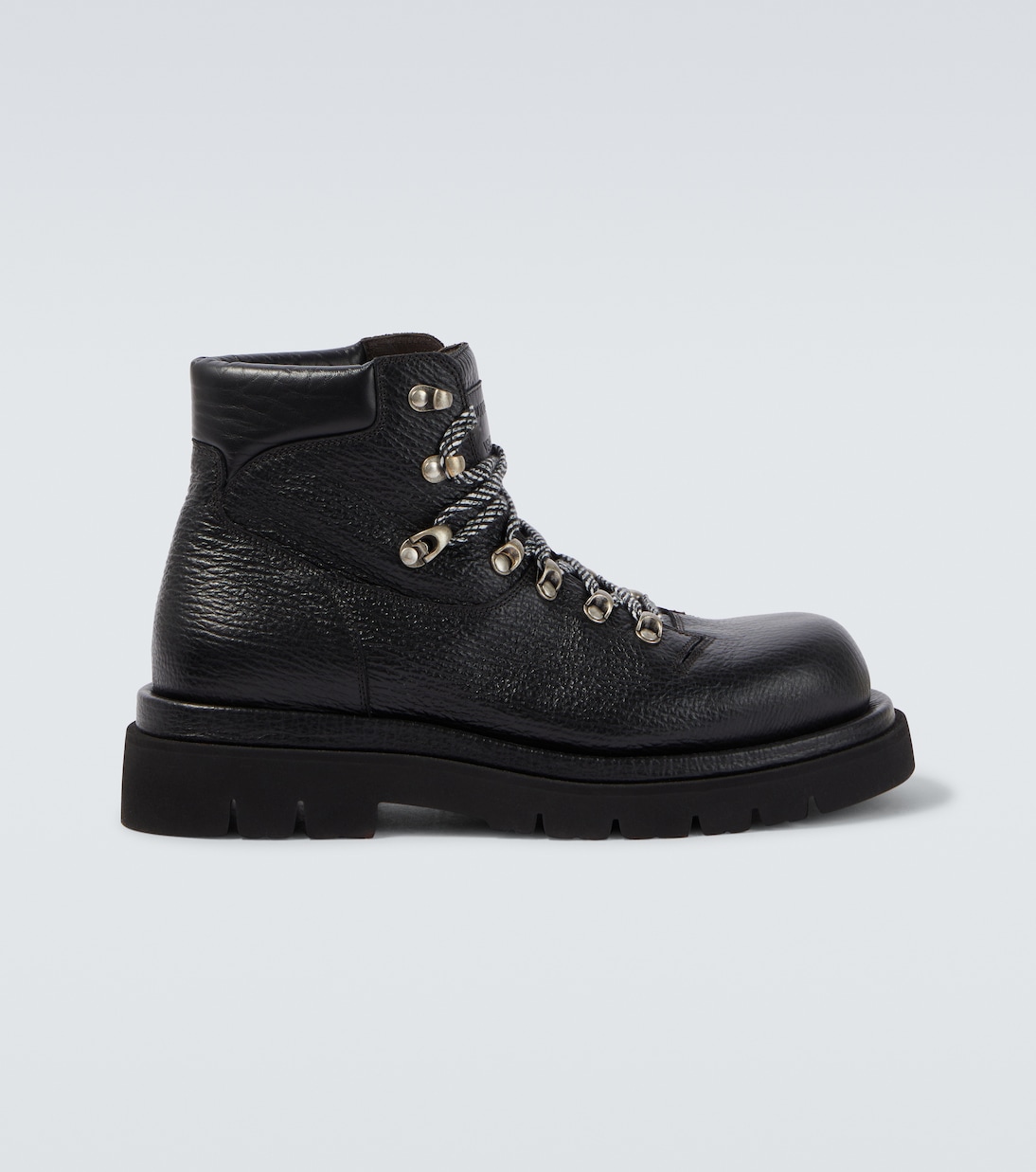 Lug leather lace-up boots | Bottega Veneta