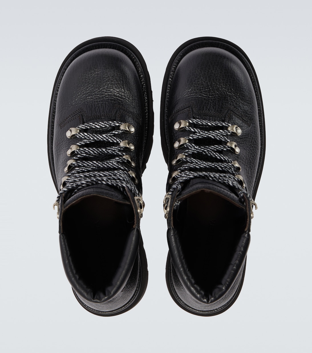 Lug leather lace-up boots | Bottega Veneta
