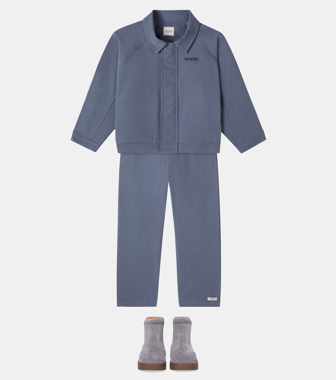 Santy embroidered cotton-blend pants | Donsje