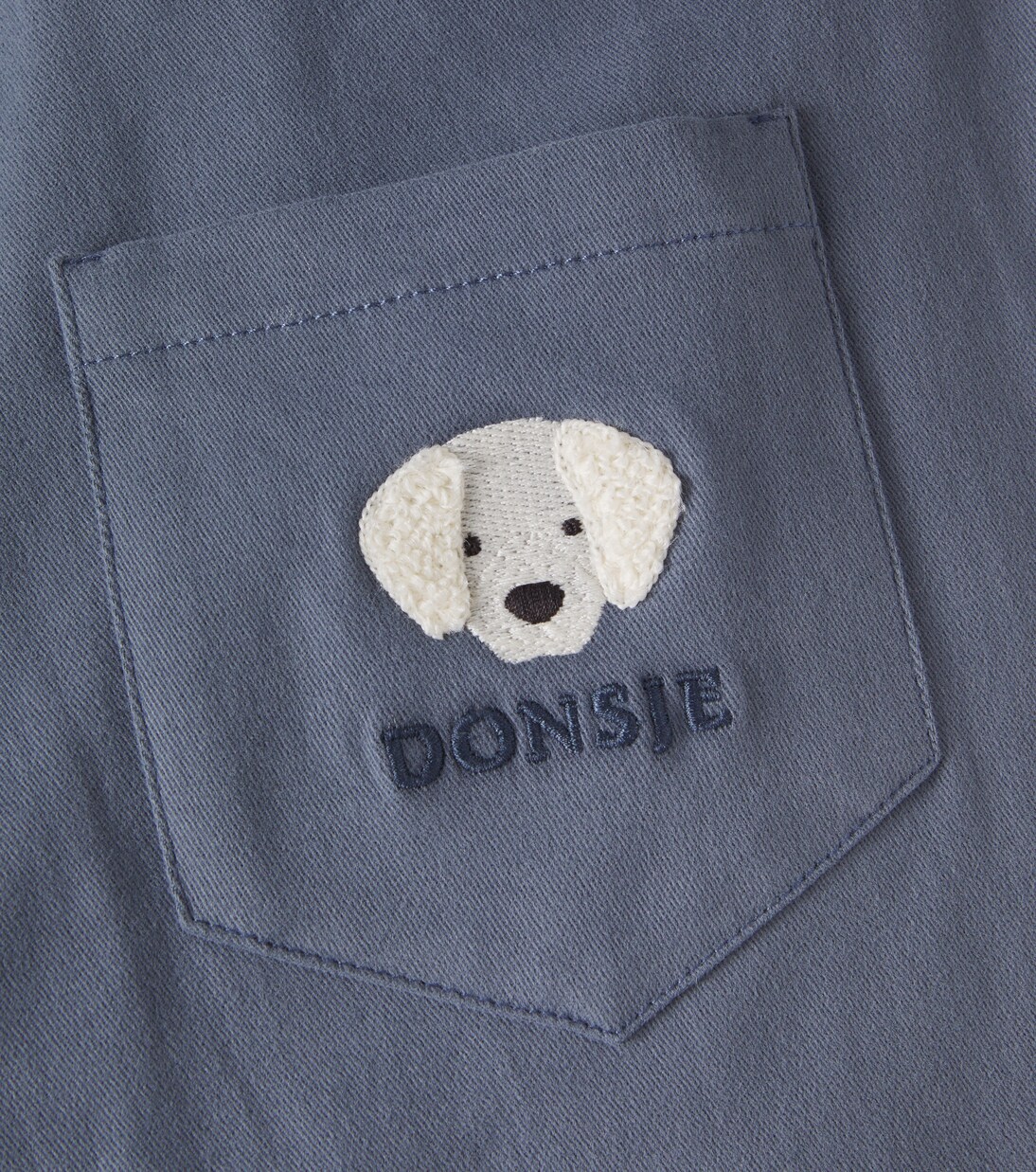 Bestickte Hose Santy aus einem Baumwollgemisch | Donsje