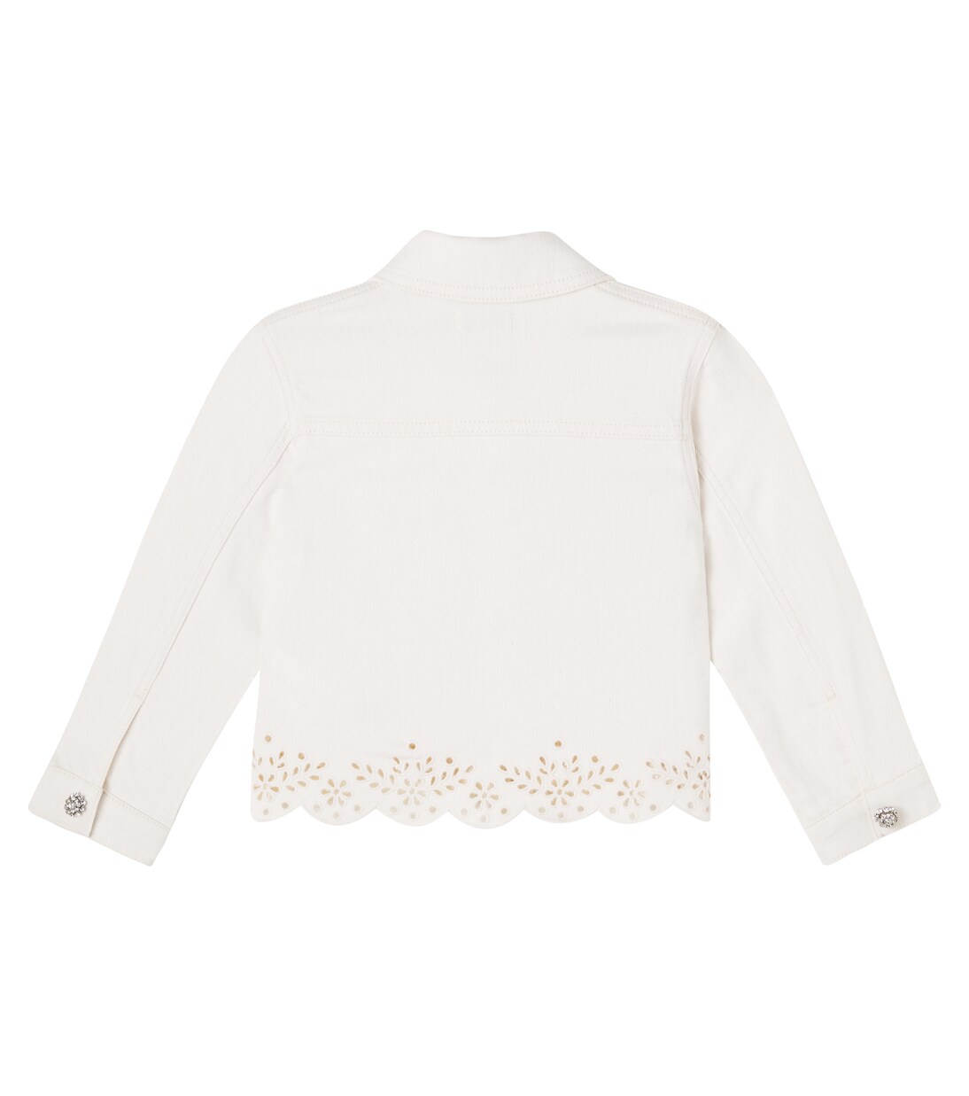 Veste en jean à cristaux | Self-Portrait Kids