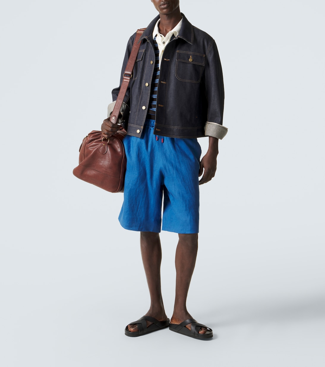 Shorts aus Leinen | Kiton