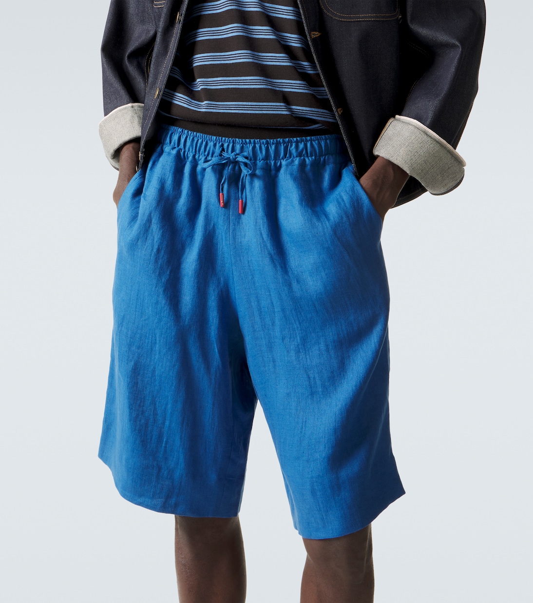 Shorts aus Leinen | Kiton