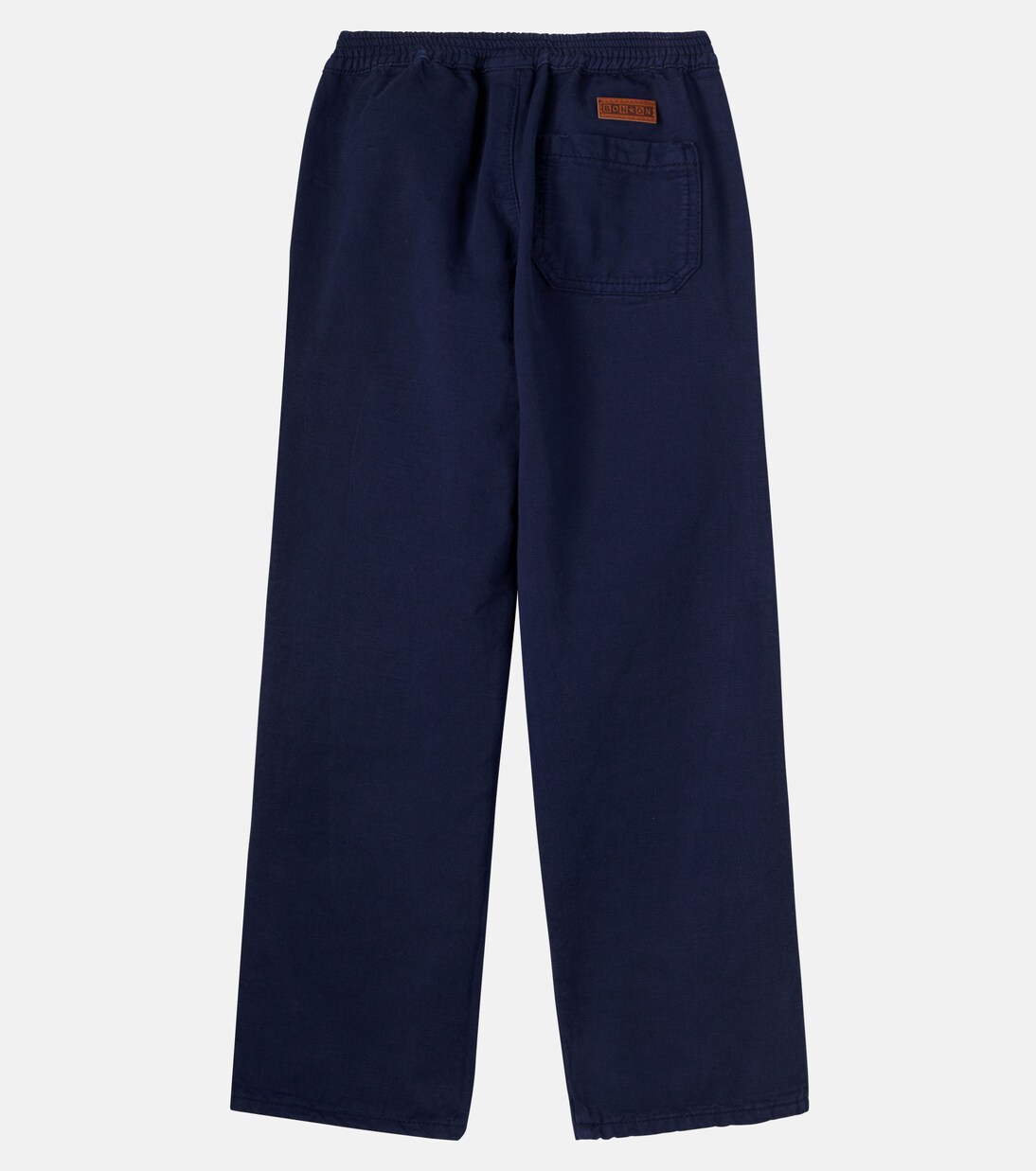 Matcha cotton and linen pants | Bonton