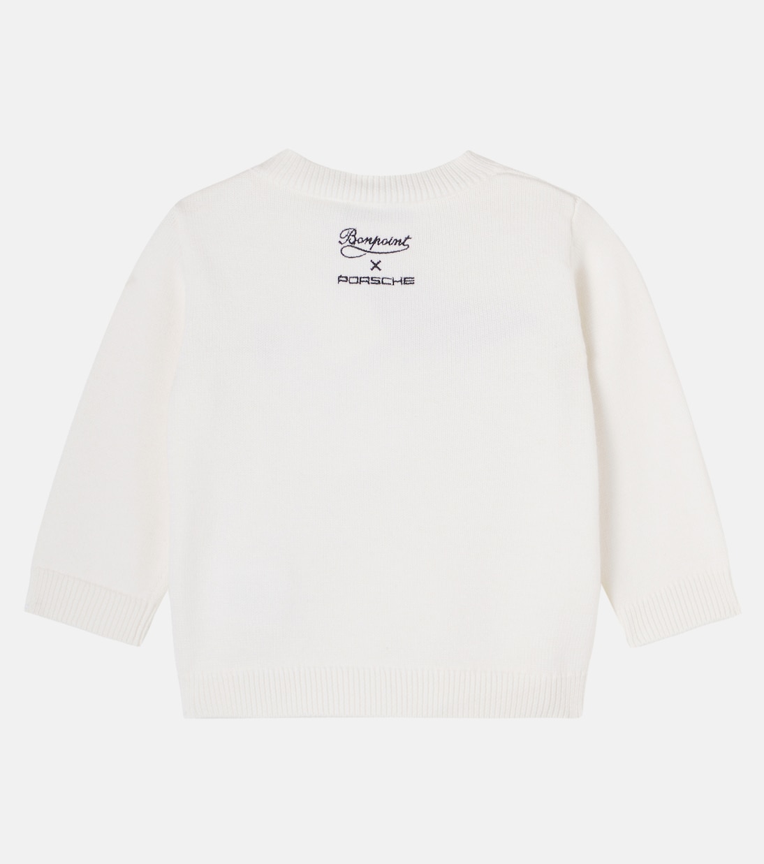 x Porsche cotton and cashmere sweater | Bonpoint
