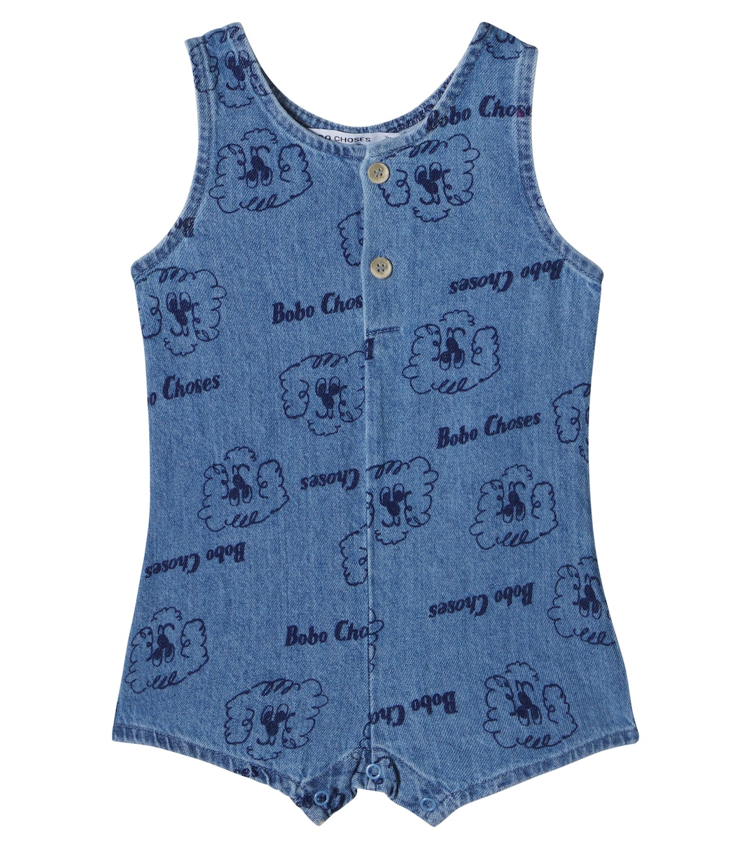 Baby Spieler Pickles The Dog aus Denim | Bobo Choses