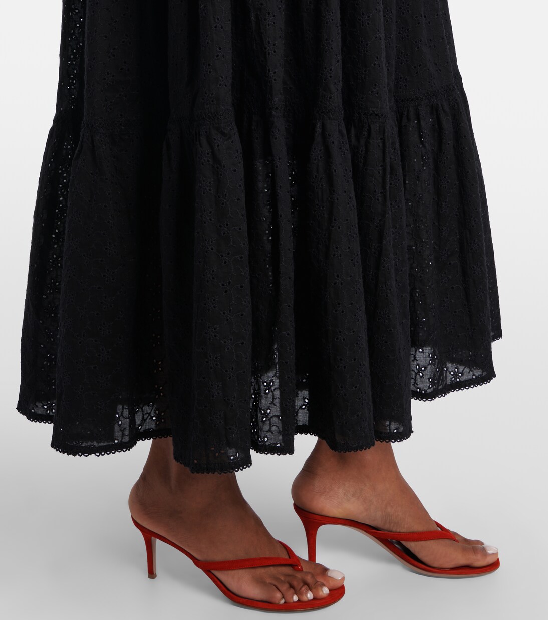 فستان طويل من القطن Thelma | Poupette St Barth