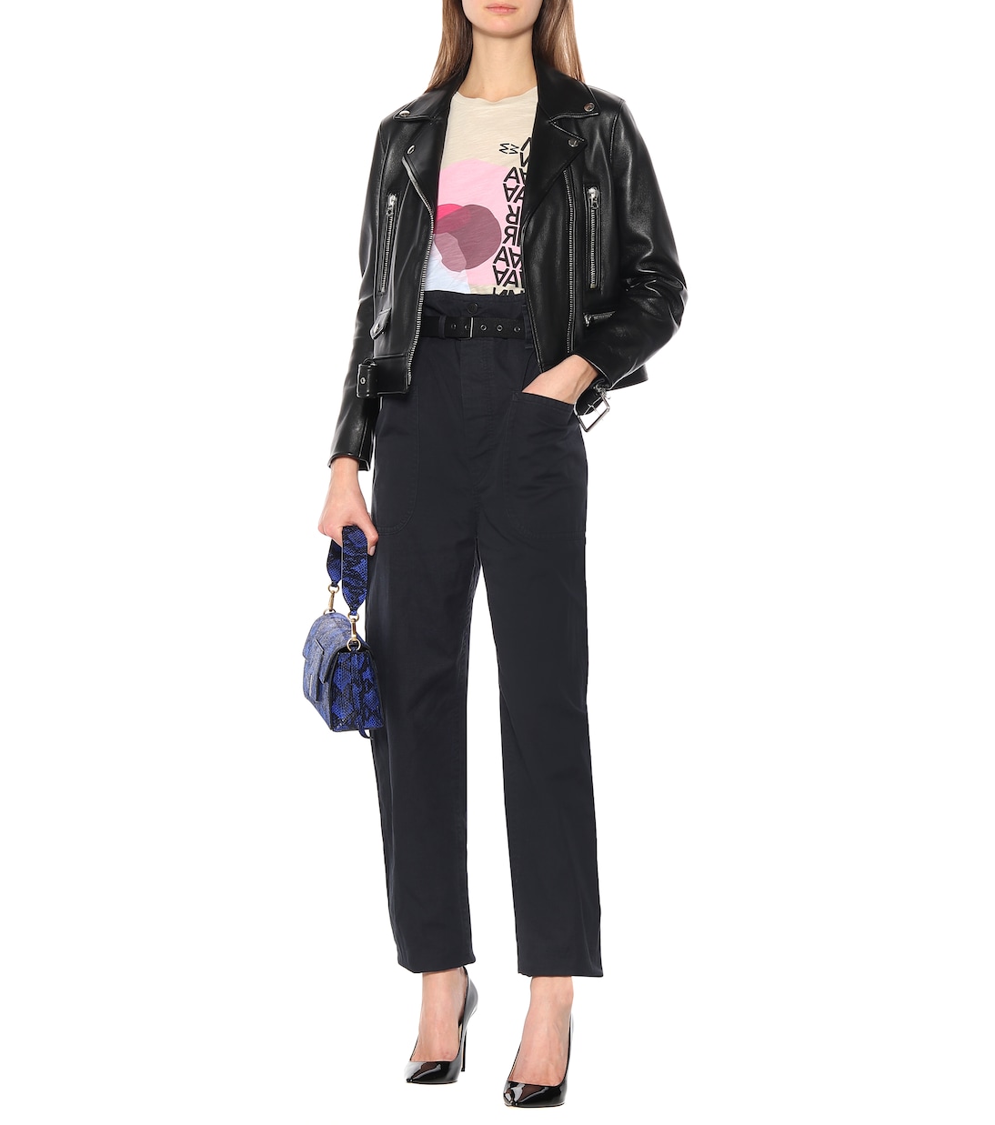 Rinny high-rise paperbag pants | Marant Etoile