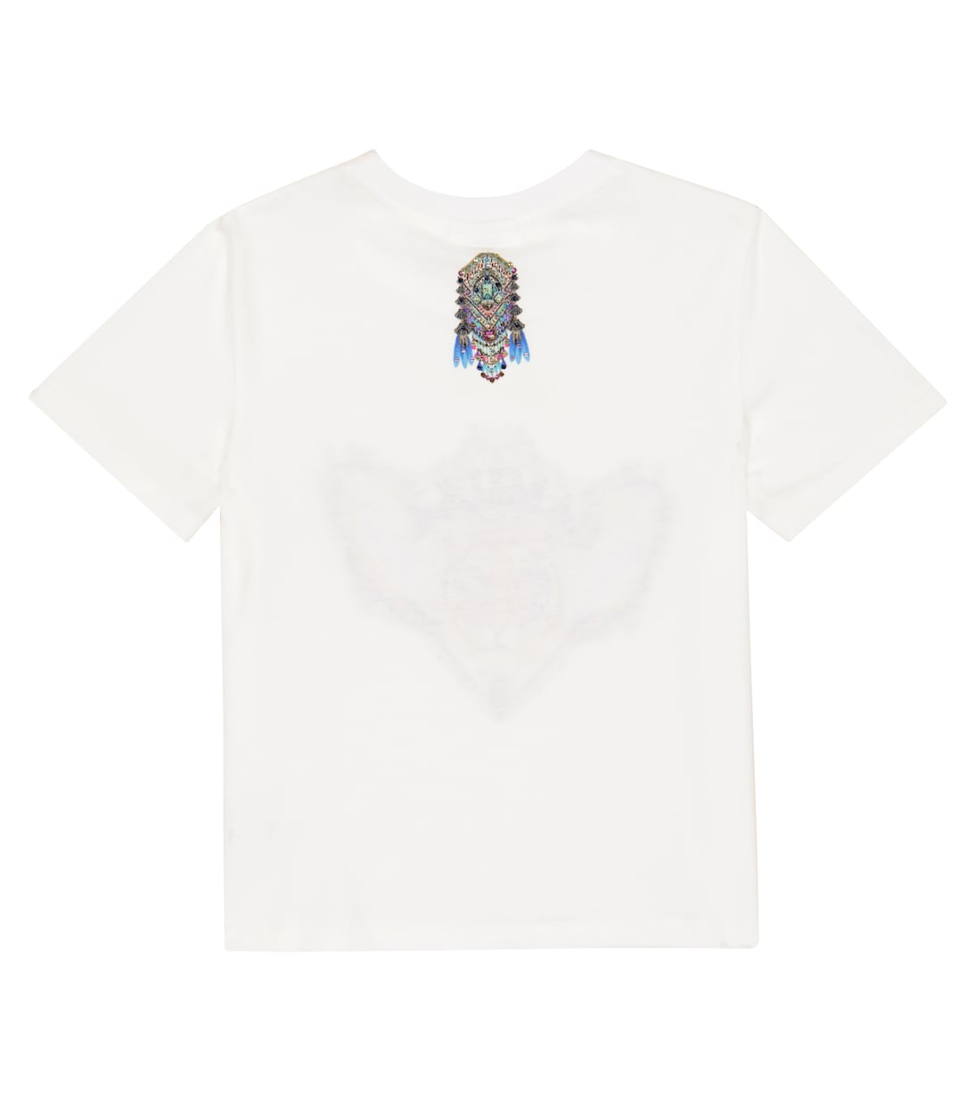Embellished printed cotton T-shirt | Camilla Kids