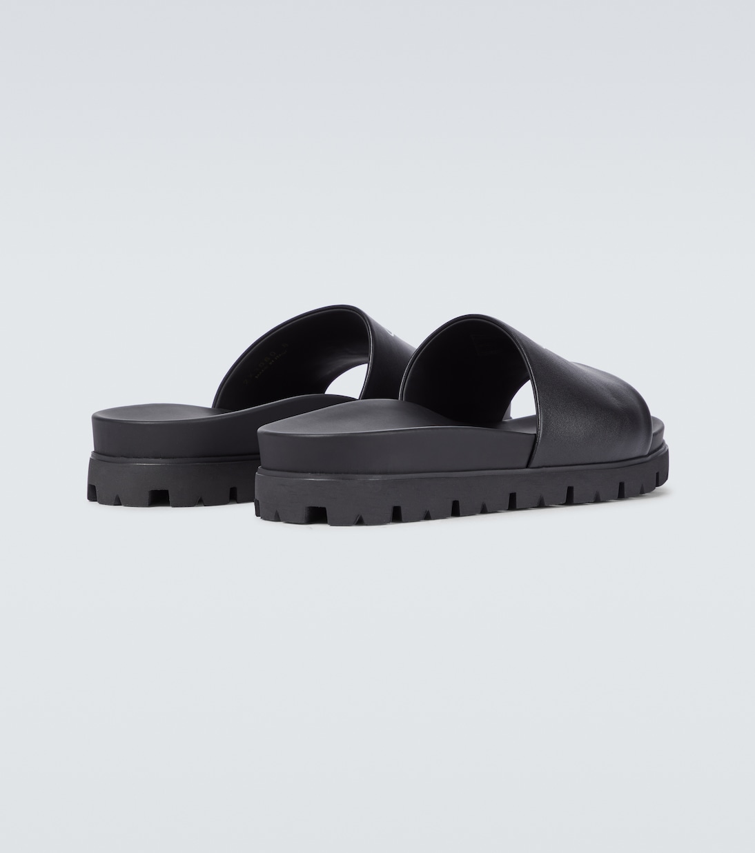 Pantoletten aus Leder | Prada