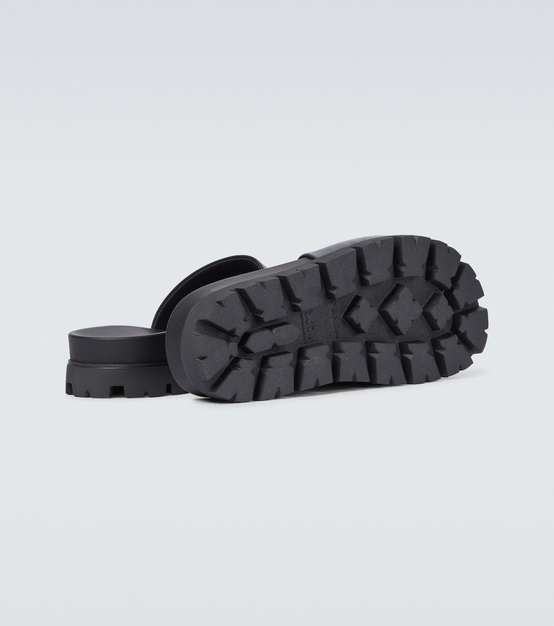Pantoletten aus Leder | Prada