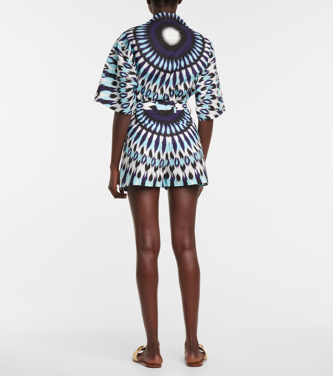 Shorts in cotone con stampa | Valentino