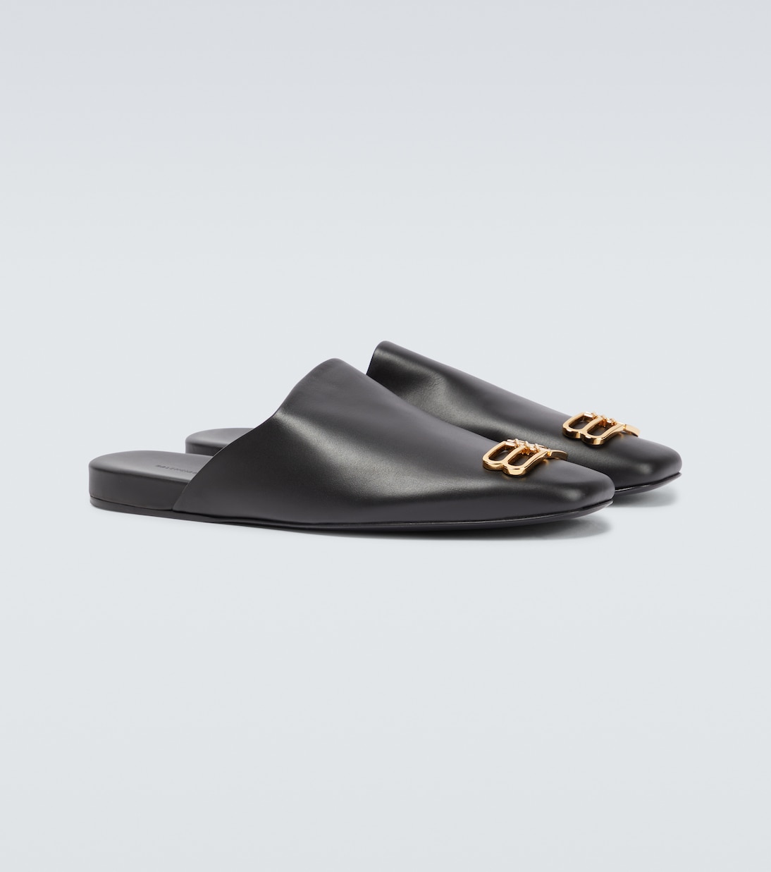 Slippers Cosy BB aus Leder | Balenciaga