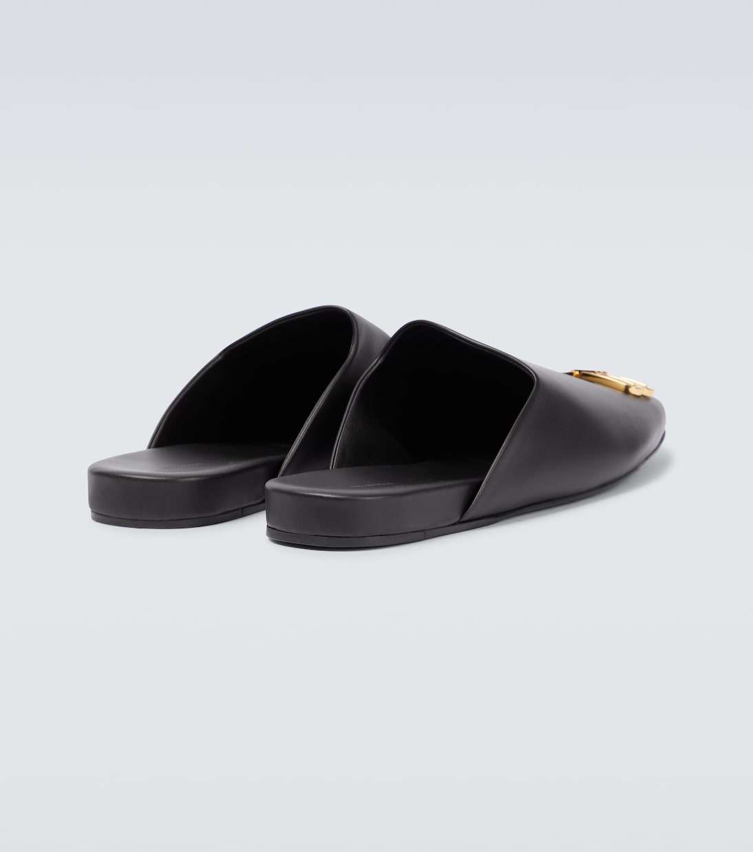 Slippers Cosy BB aus Leder | Balenciaga
