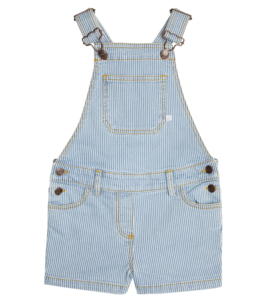 Latzhose Saga aus Denim | Bonpoint