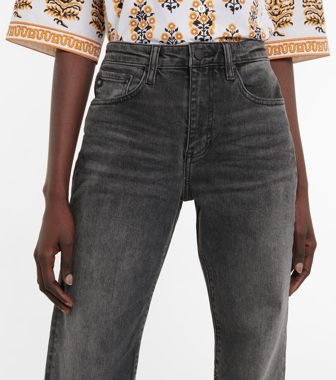 Jeans boyfriend Knoxx de tiro alto | AG Jeans