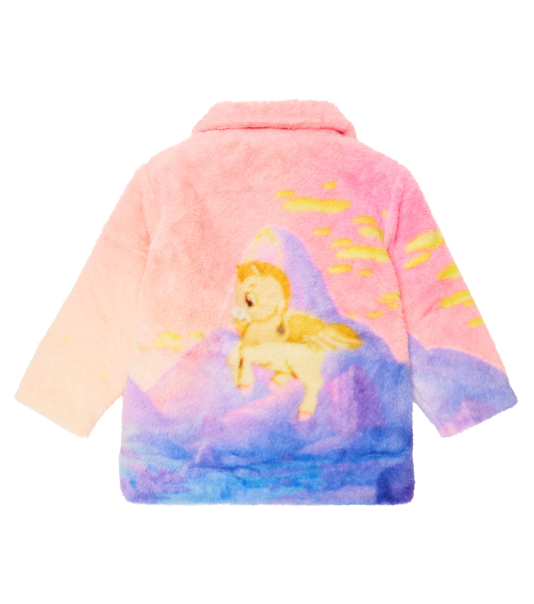 Abrigo de piel sintética estampado | Stella McCartney Kids