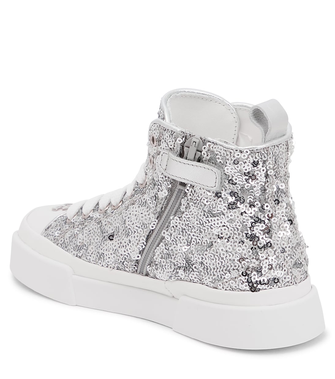 Portofino sequined sneakers | Dolce&Gabbana Kids