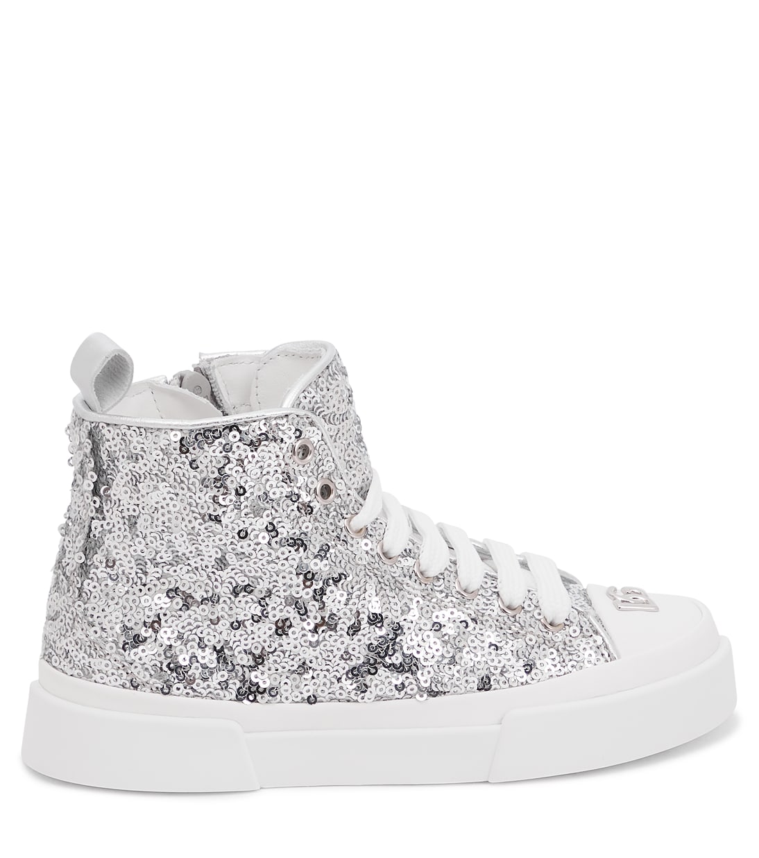Portofino sequined sneakers | Dolce&Gabbana Kids
