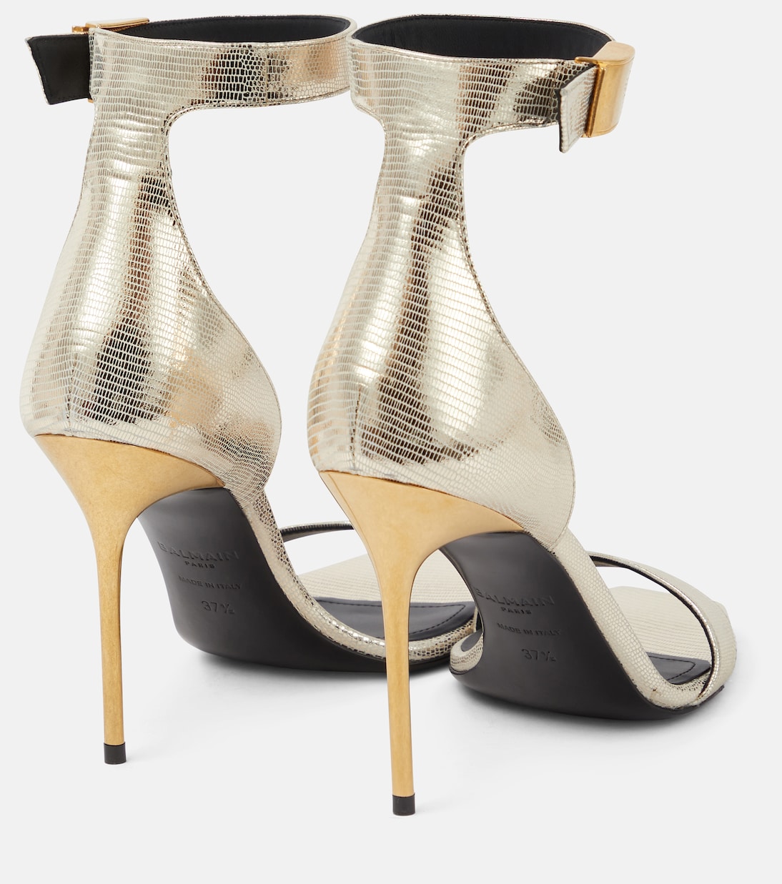 Sandali Uma in pelle stampata | Balmain
