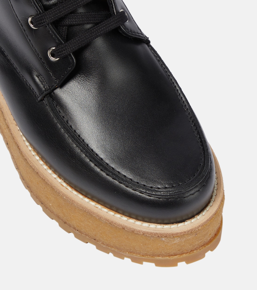 Bottines David à plateforme en cuir | Gabriela Hearst