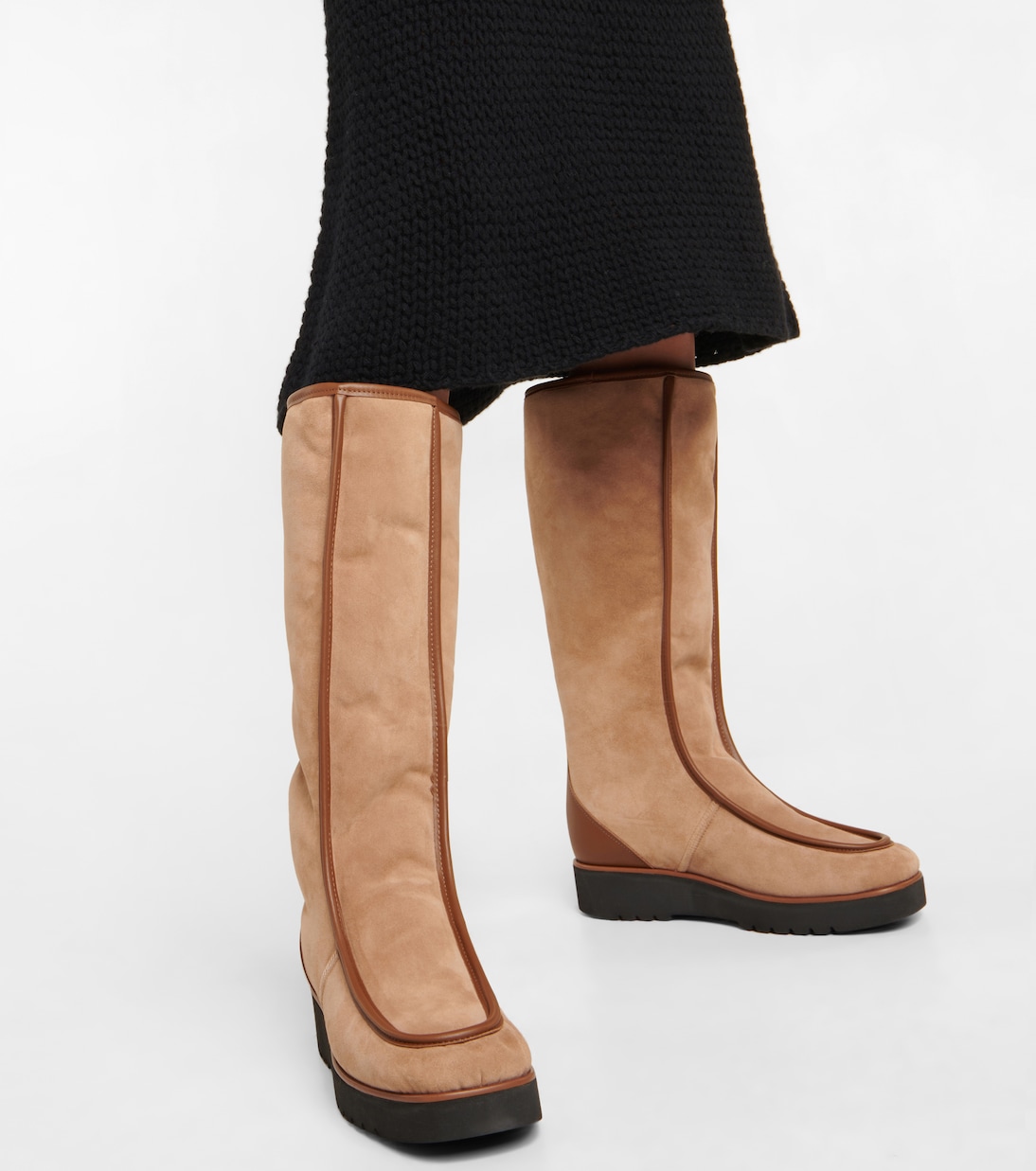 Botas altas Tayna de ante | Gabriela Hearst